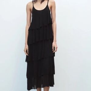 NWT tiered Zara dress